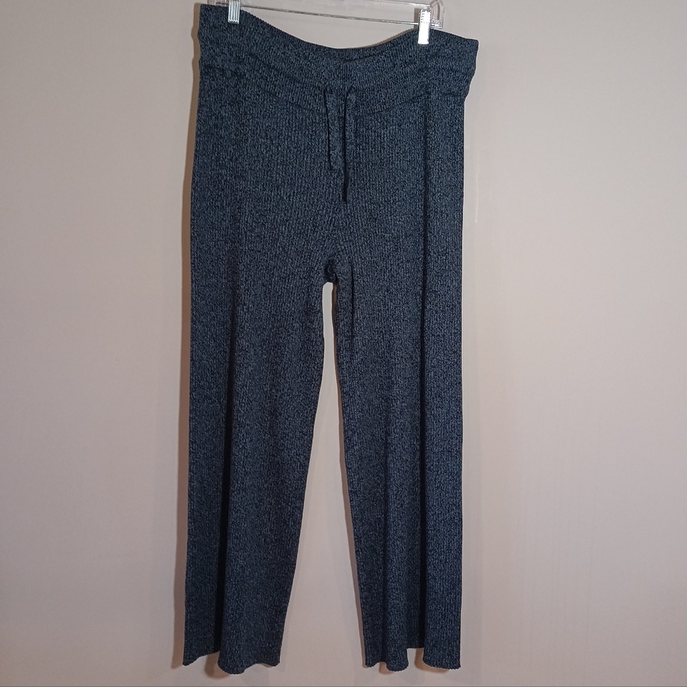 Athleta Reverie Wide Leg Ribbed Sweater Pants Size XL